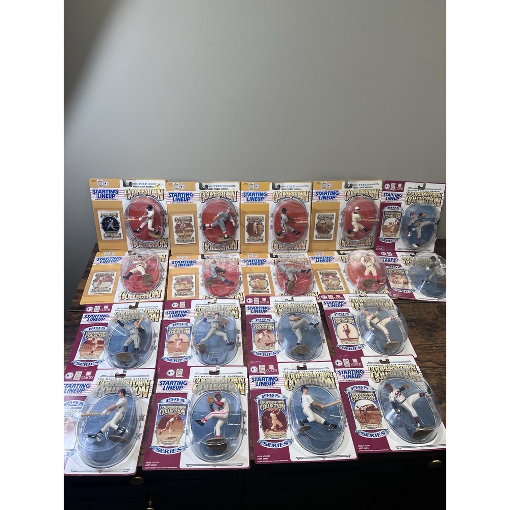 1995 Starting Lineup Cooperstown Collection COMPLETE SET VERY RARE Lot Of 18